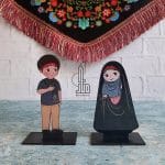 استند مهدیار و مهربانو ویژه فاطمیه