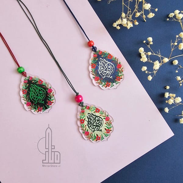 fatemiye 4 آویز ماشین مناسب ایام فاطمیه| طرح اشک - تصویر 1