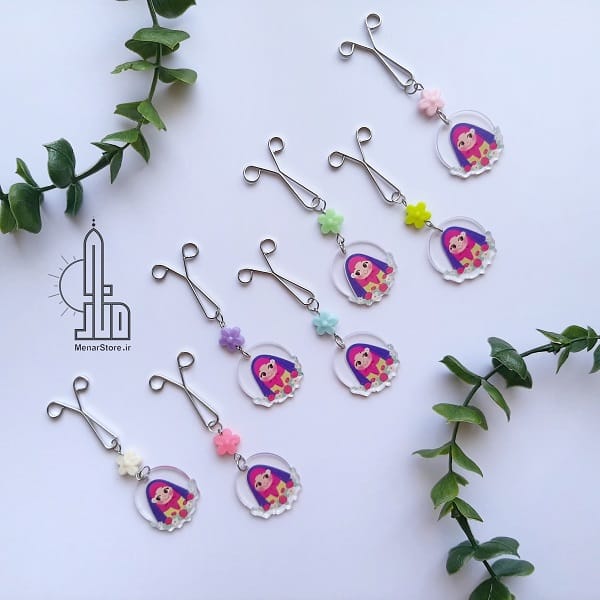 baharnaz 3 گیره روسری کودکانه| بهارناز - تصویر 1