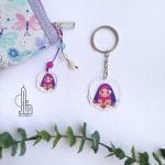 جاسوییچی و آویز کیف دخترانه|طرح بهارناز - تصویر 2